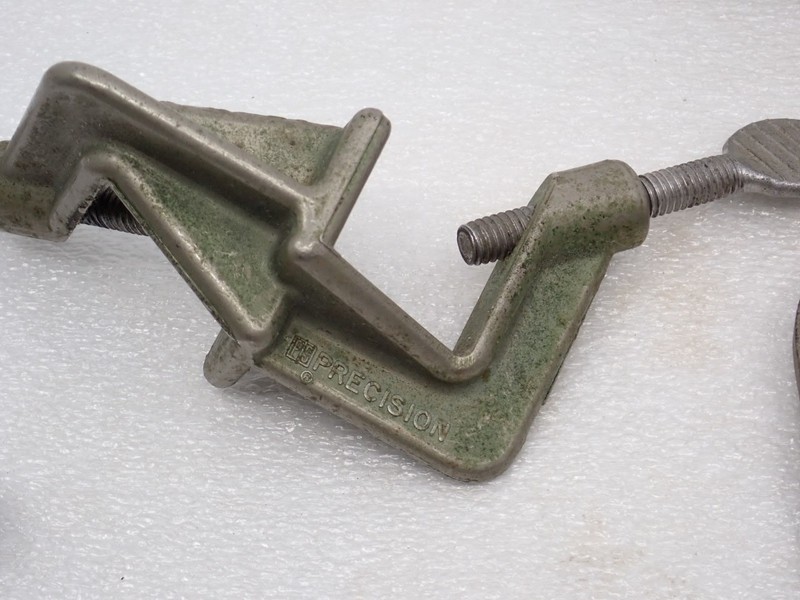 Vintage Lot of 6 Lab Rod Clamp holders mixed brands /types see Description gallery
