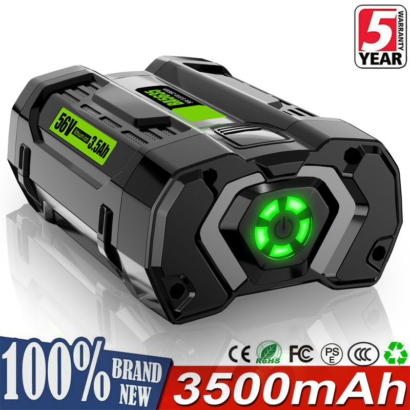 For EGO 56V Power+ BA4200 BA2800T BA1400T 56V 3.5AH Lithium-ion Battery BA2800