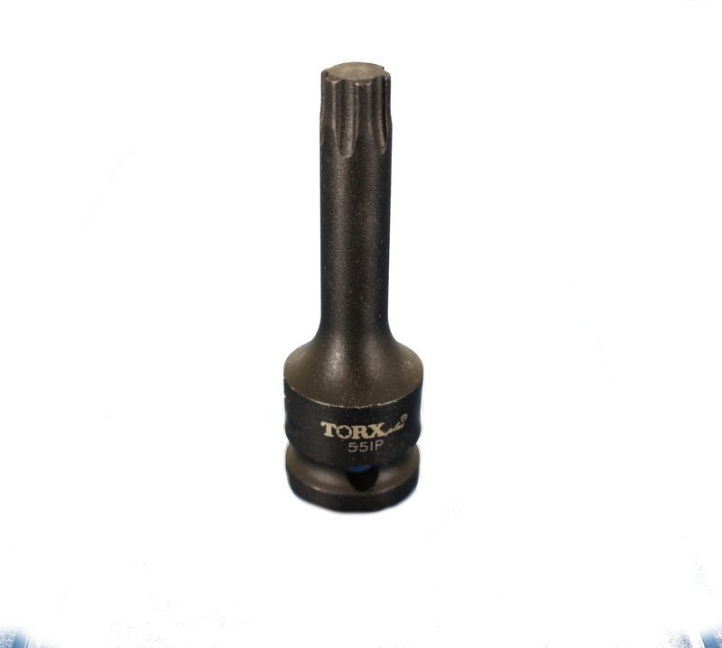 TEMO IP-55 3″L Black Impact Torx Plus 6 point Socket Bit 1/2″ Square Drive