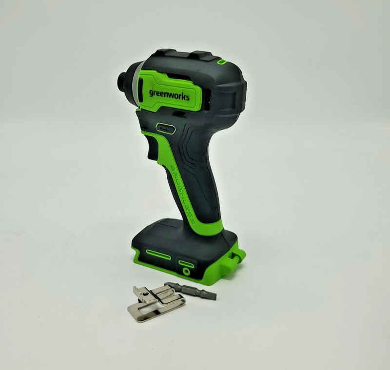 Greenworks 24V 1/4″ Brushless Impact Driver 1950 in-lbs – Tool Only ID3220