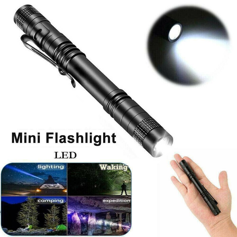 3500000LM Tactical Flashlight Small LED Torch Light Mini Super Bright Penlight gallery