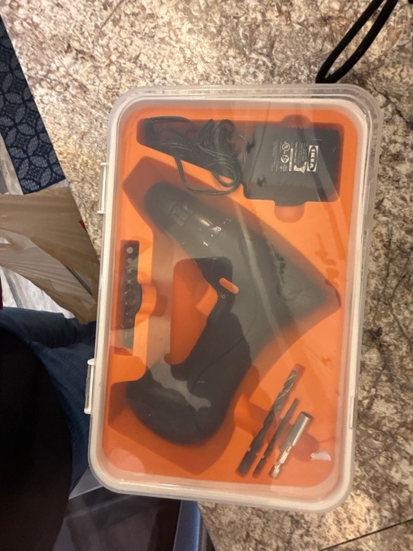 IKEA Fixa Cordless Drill/Driver Set with Case gallery