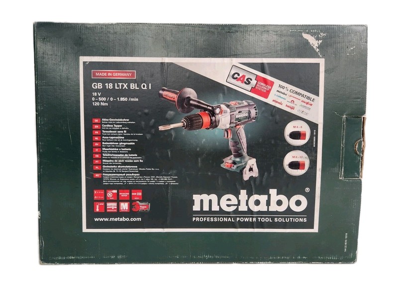 Metabo GB 18 LTX BL Q I Cordless Tapper