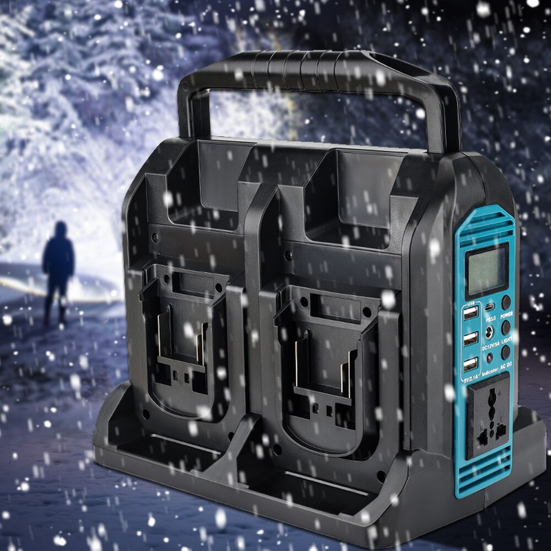 350W Power Inverter for Makita 18v Battery DC 18V to AC 110V-120V Power Station