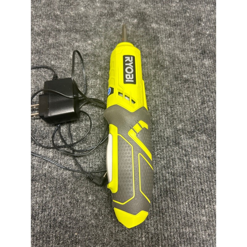 Ryobi HP34LVN 4V Cordless Screwdriver with Charger 200 RPM Green Grey Handheld gallery