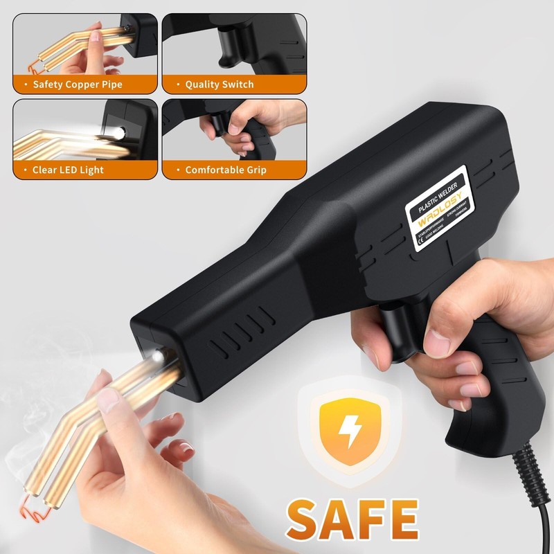 Wrdlosy Plastic Welder, 1200PCS Staples, Plastic Welding Kit, Must Have gallery