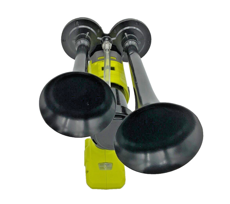 For Ryobi 18V Drill Train Horn Dual Black Air Trumpets INCLUDES Battery +Charger gallery