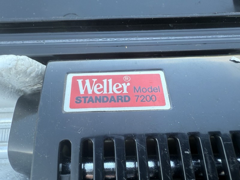 Weller Standard Soldering Gun (Model #7200) Carrying Case - 2 Spools Solder Used gallery
