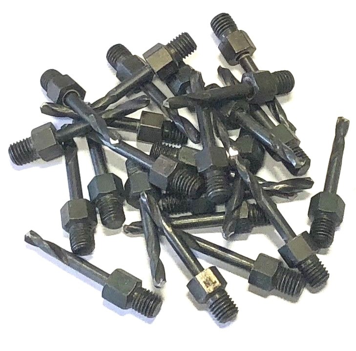 No.29 x 1-1/4″ Drill Bit Threaded Shank Drill 1/4-28 High Speed Steel 25 Pack