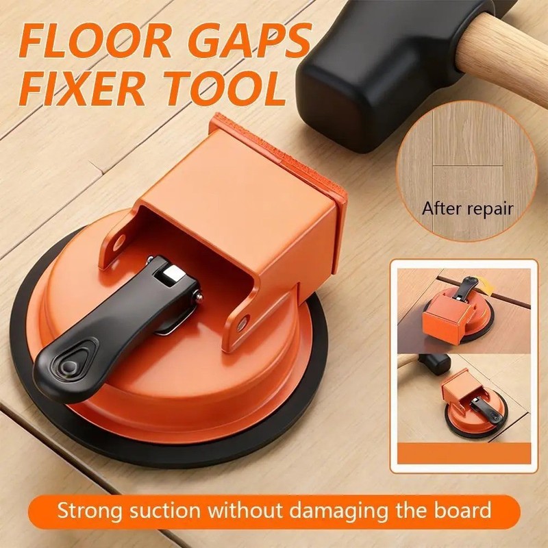 Heavy Duty Floor Gap Fixer Tool Plank Grabber with Suction Cup Floor Gap Repair gallery