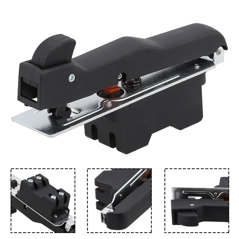 High Quality Lock On Switch for Hitach 180 G18SE2 Angle Grinder 2NO AC250V 12A gallery