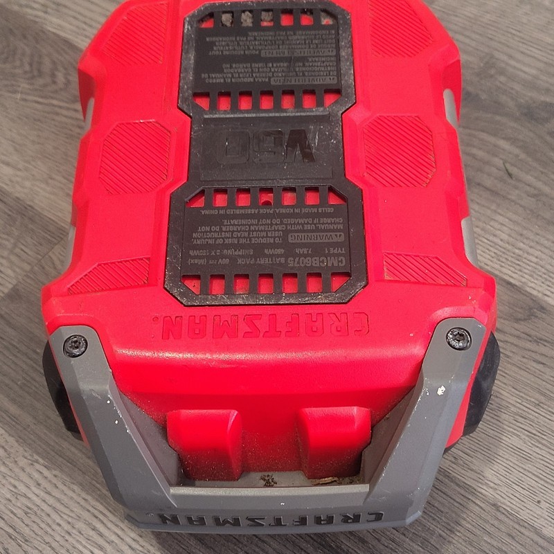 CRAFTSMAN V60 60V 7.5Ah Lithium-Ion Battery Pack Red CMCB6075