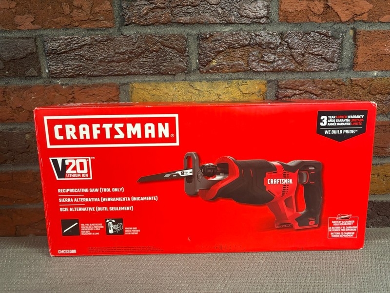 New Craftsman V20 Reciprocating Saw CMCS300B