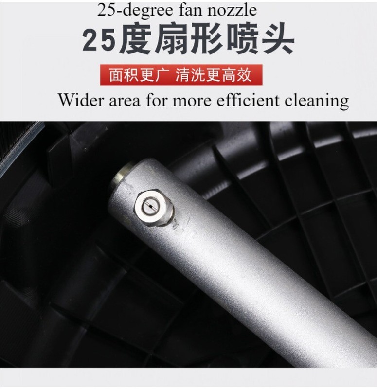 High-pressure Road Cleaner Quick Plug-in Scrubber Scrubber Brush Home Scrubber gallery