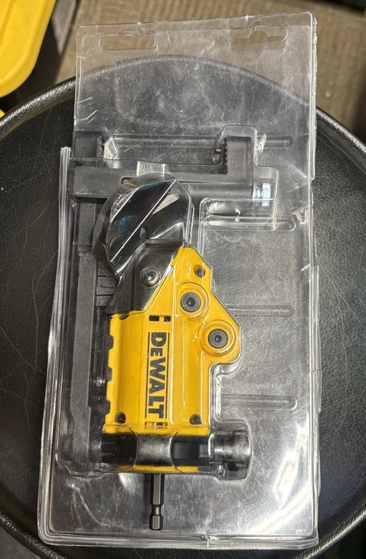 Dewalt Metal Shear/Cutter Drill Attachment, Impact Ready, 360 Pivoting Head
