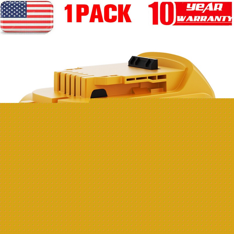 Pack For DeWalt 20 Volt Max 12Ah/8Ah/6Ah Lithium Ion Battery DCB206-2 DCB210 NEW