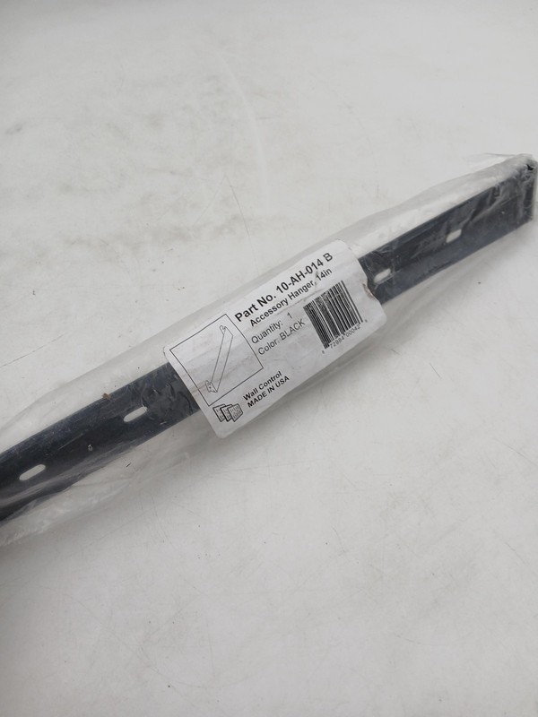 Wall Control Accessory Hanger 10-AH-014 B 14in Black Metal Pegboard Hook