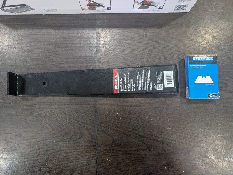 Anvil 12 in Vinyl Flooring Cutter Manual Tile Plank Cutting Tool 5mm Thickness gallery