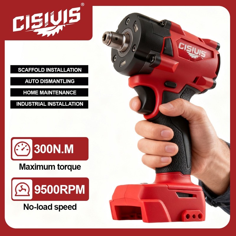 For Milwaukee M18 Battery 1/2″ High-Torque Cordless Impact Wrench-Bare Tool