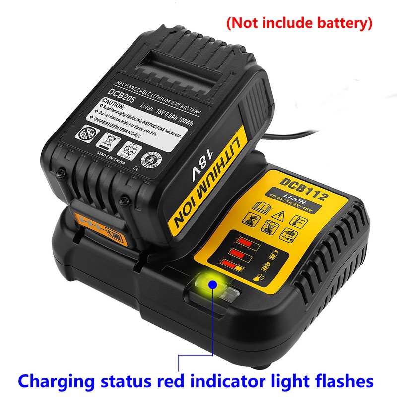 Replaces Dewalt DCB112 Power Tools 10.8V~20V Li-ion Battery Charger New