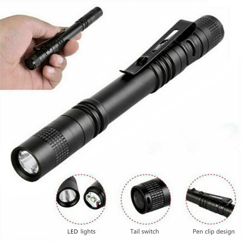 3500000LM Tactical Flashlight Small LED Torch Light Mini Super Bright Penlight gallery
