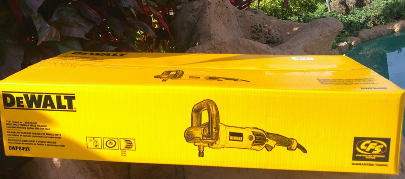 Dewalt DWP849X 7″/9″ Variable Speed Rotary Polisher, 12 Amp 2025