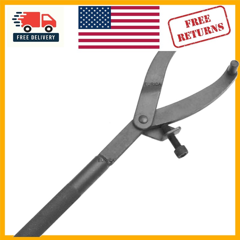 11.8in C-Shaped Adjustable Wrench – Perfect for DIY and Professional Projects