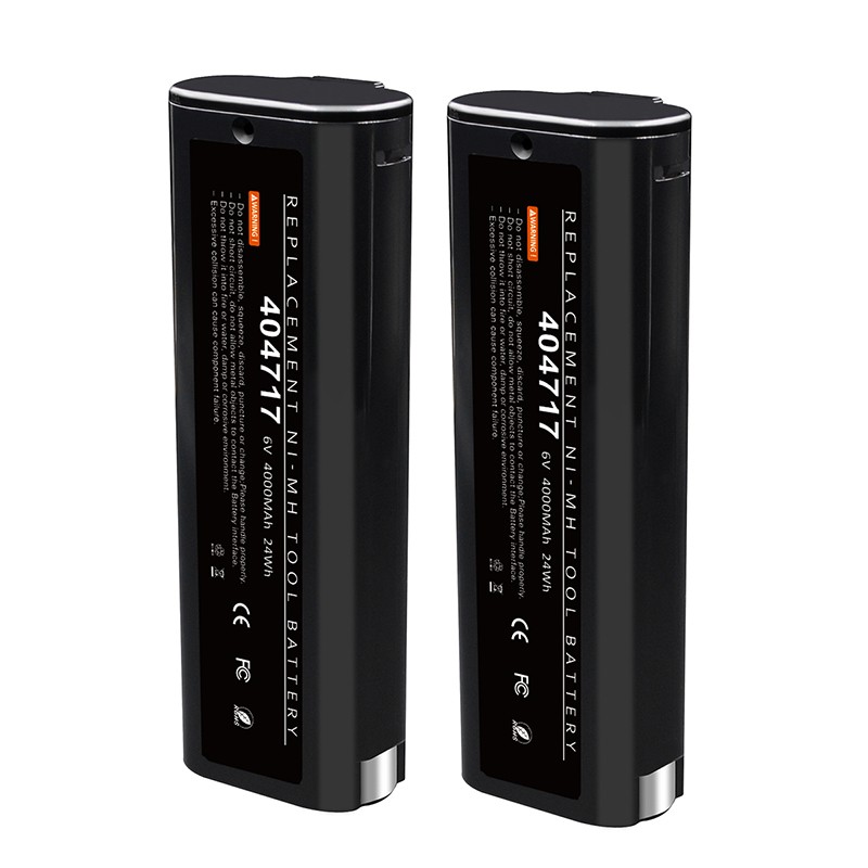 2-Pc Battery for PASLODE 6V Ni-MH 404717 902000 900400 900420 900600 Nailer gallery