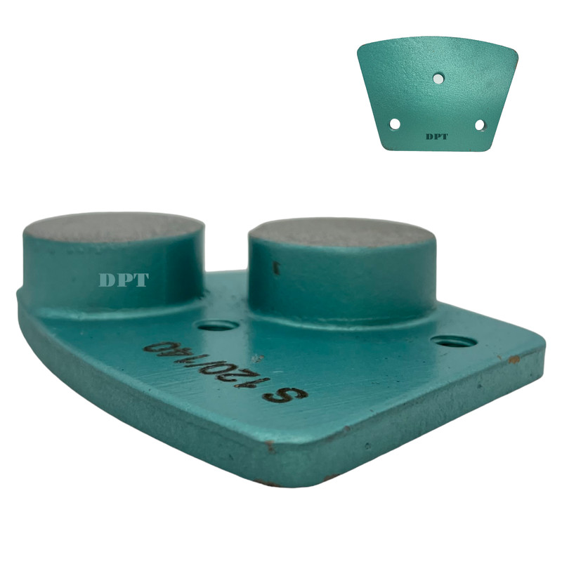 Trapezoidal Grinding Tooling for Bolt on Concrete Grinders Soft Bond 120 Grit