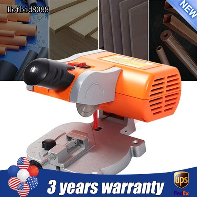 Mini Cut Off Saw Bench Top 2″ Accurate Precision Cuts Metal Wood Carbon Arrows