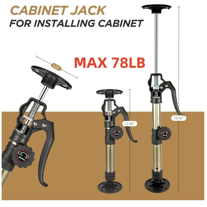 Adjustable Support Pole for Drywalls 2Pcs Set