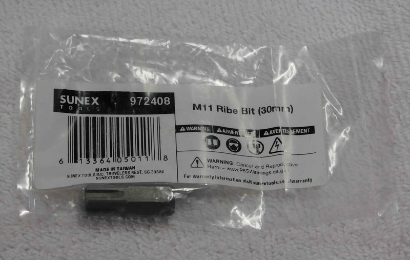 Sunex M11 30-mm Ribe Bit NEW 30mm 30 mm 972408