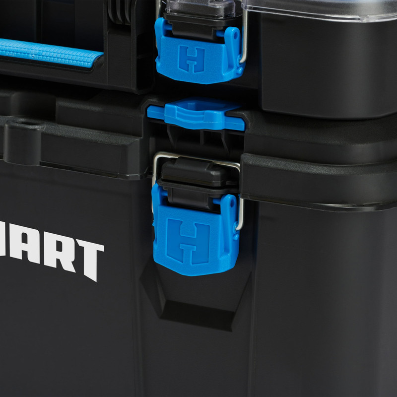 HART Stack System, Mobile Tool Storage and Organization, Black & Blue-M129 gallery