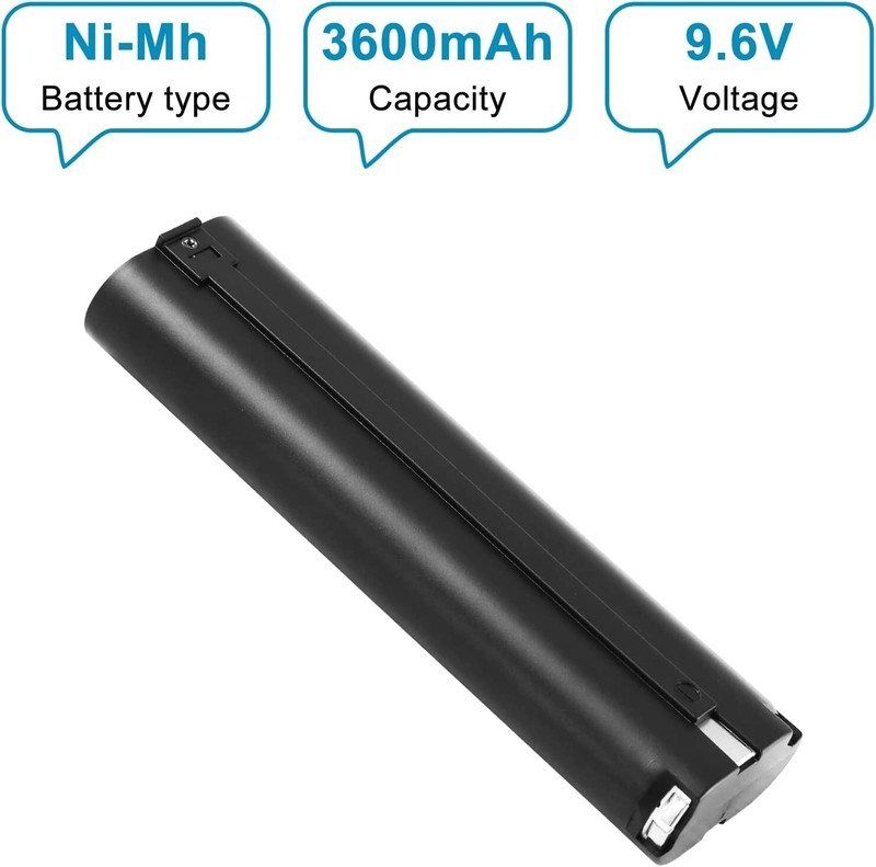 2 Packs for MAKITA 9.6 VOLT 3.6Ah Battery 9000 9001 632007-4 191681-2 9033 9102 gallery