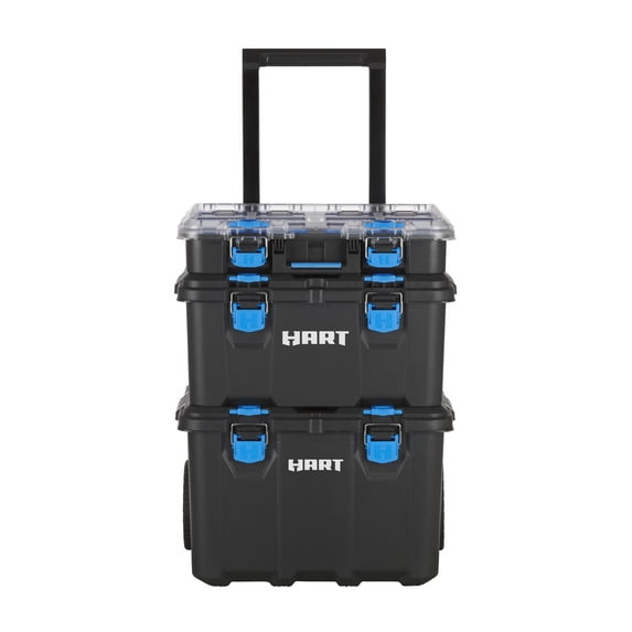 HART Stack System, Mobile Tool Storage and Organization, Black & Blue-M129