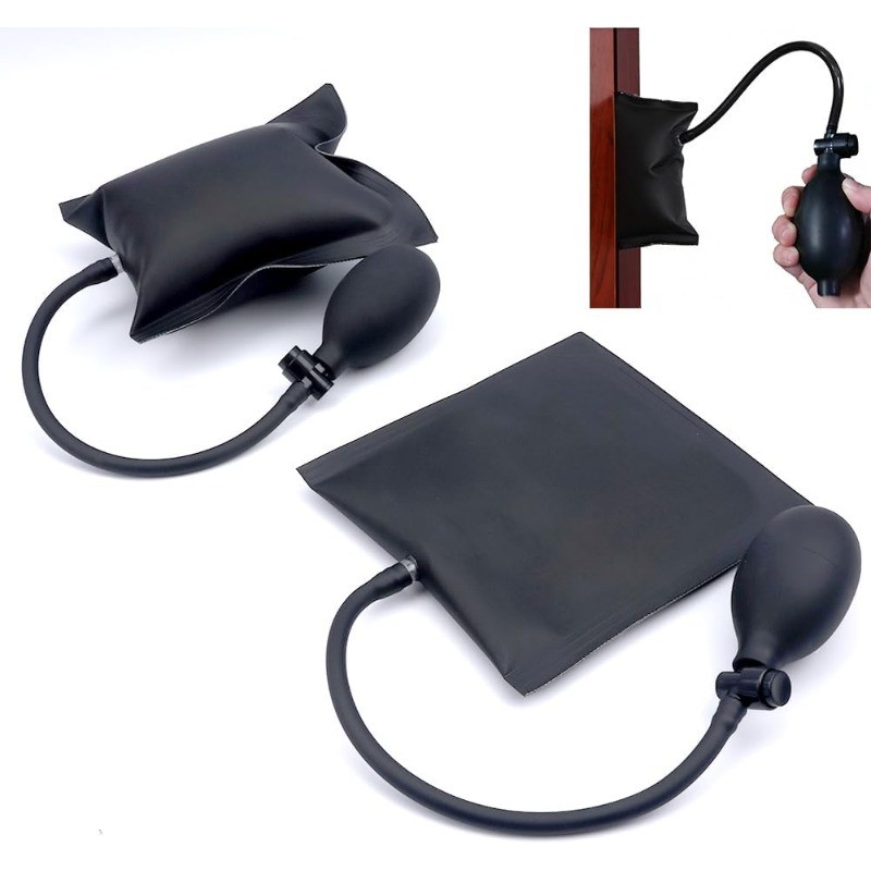 2-Pack Air Wedge Bags-300Lb/136Kg Capacity Anti-Slip Air Bags for Lifting Tools