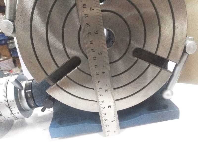 Buyohlic Horizontal Vertical HV8 8" (200 mm) -3 slots Rotary Milling Indexing gallery