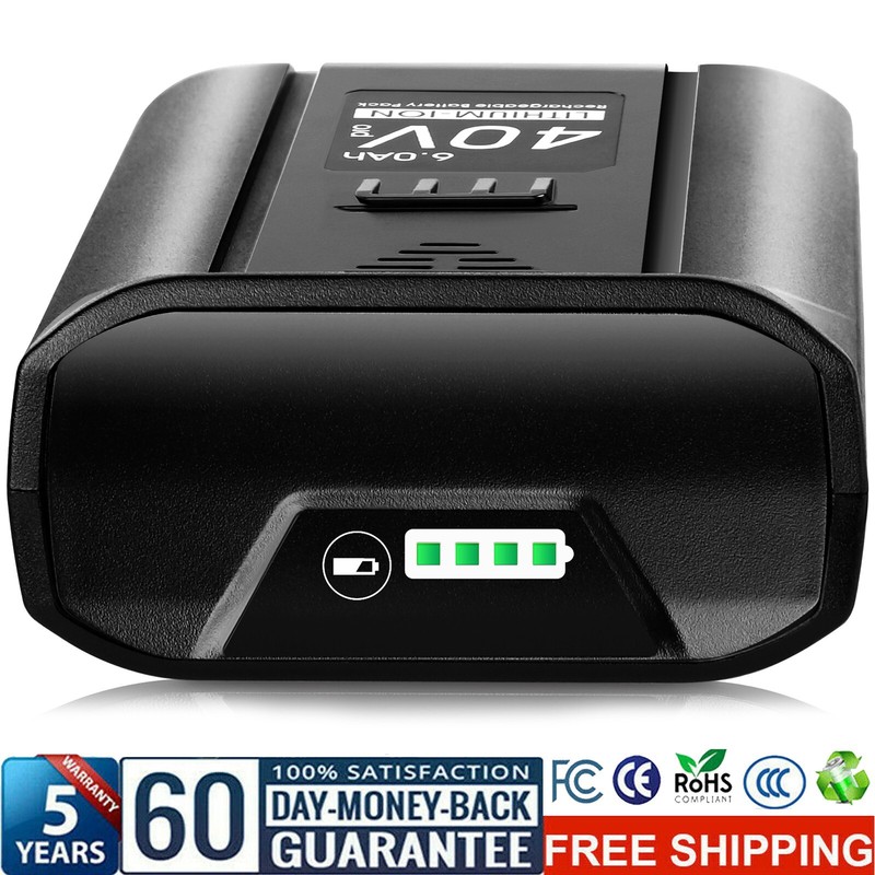 For Kobalt 40V Max 6 Ah Li-Ion Battery KB64006 KB440-03 KB640-03 KB540-06 NEW