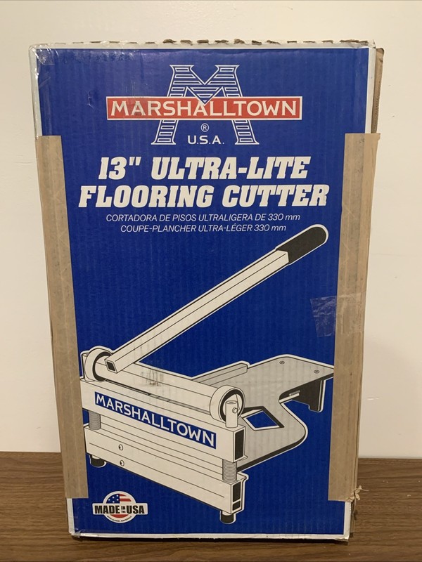 MARSHALLTOWN Ultra-Lite Flooring Cutter 13″, Made in USA – Vinyl Laminate Wood
