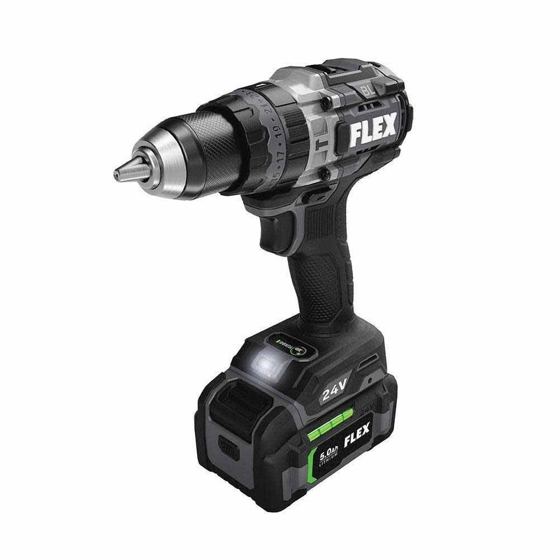 Flex FXM202-2B 24V Cordless 2-Speed Hammer Drill & Impact Driver Combo Kit gallery