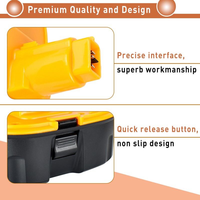 7.0Ah 6.0Ah NiMH/Li-ion Battery OR Charger For Dewalt 18V 18 VOLT DC9096 DC9098 gallery