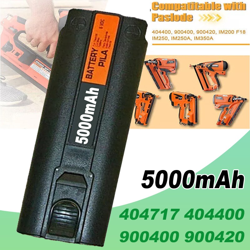 404717 Battery For PASLODE 900400 900420 Impulse Cordless Nailer 5Ah 4.8Ah