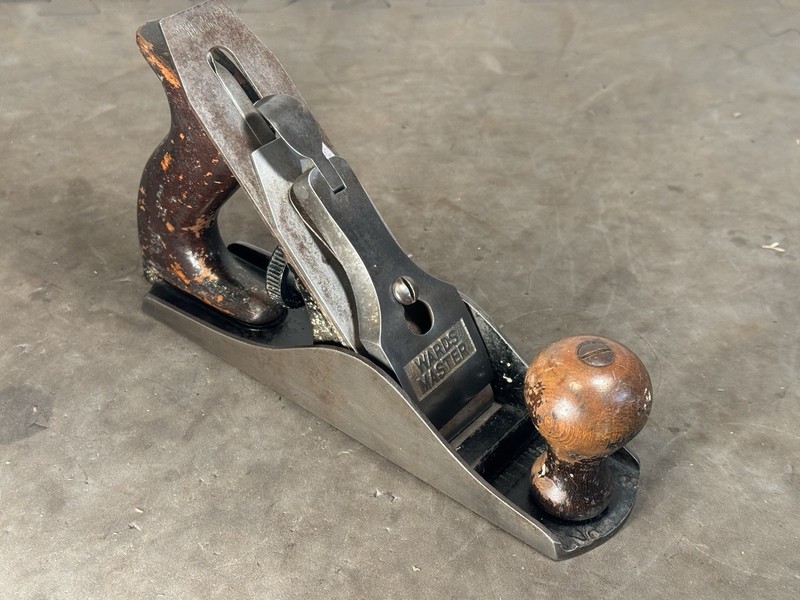 Wards Master Quality No 3 – 9 1/4″ Bench Plane Wartime Stanley Made Sharp VTG