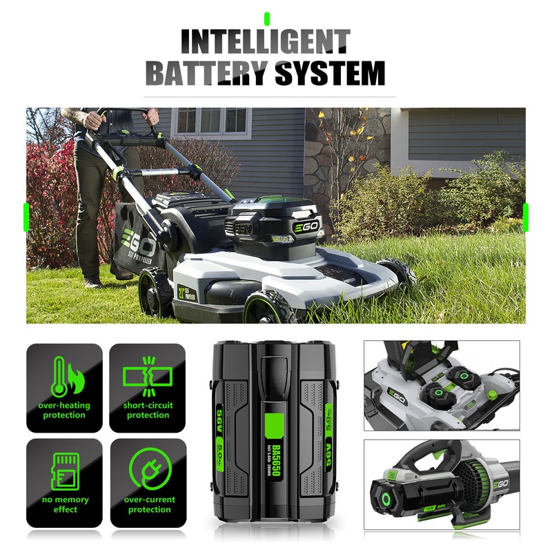 3.5Ah / 5.0Ah Battery For EGO 56V POWER+ BA1400 POWER Lithium Ion BA2240 BA2800T gallery