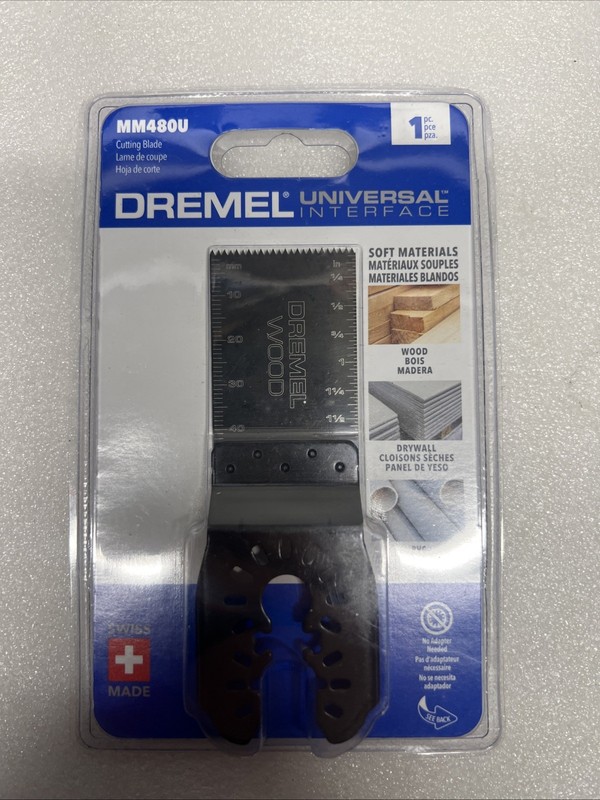 Dremel Universal Interface MM480U Cutting Blade For Soft Materials 21,000 OPM