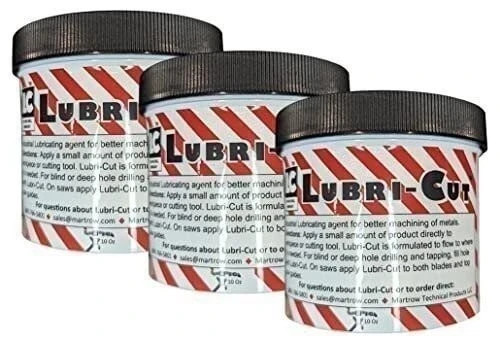 3 Pack Lubricut Paste Tub 10 ounce Beeswax Cutting Oil for drill bit lubricant’