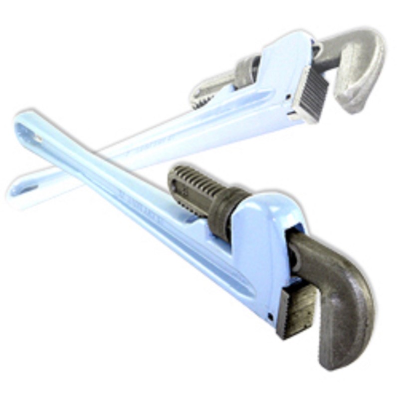 48″ INCH LARGE BIG GIANT SIZE 4 FOOT LONG ALUMINUM HANDLE PIPE WRENCH TOOL