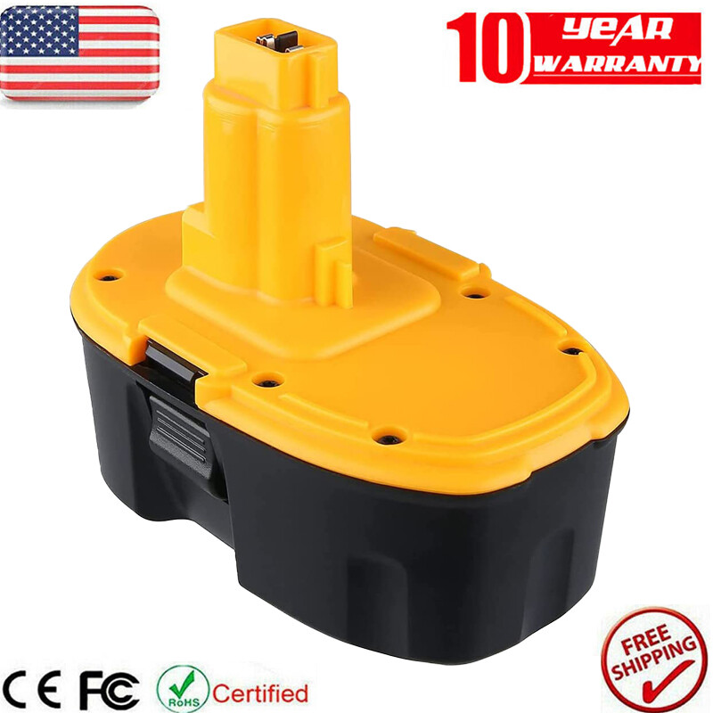 18V 8.0Ah For Dewalt 18 VOLT DC9096 DC9098 6.0Ah Li-ion Battery DC9099 DC9096-2