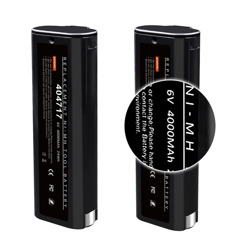 2PACK Battery for PASLODE 6V 404717 902000 900400 900420 900600 Nailer Ni-MH gallery