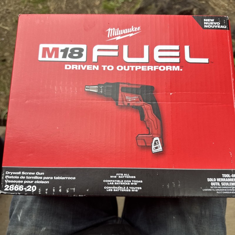 Milwaukee Fuel 2866-20 Drywall Screwgun Drill M18 Brushless Cordless 18 Volt